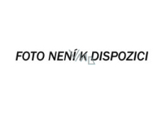 Vánoční samolepka na okno s glitry 35x25 č.837 zvonek zlatý 3707