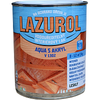 Lazurol Aqua S Akryl V1302 glänzender Lack für Holz 600 g