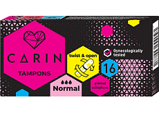 Carin Normal Damenbinden, 16 Stk.