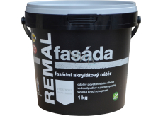 REMAL Fasáda akrylátová fasádní barva bílá 1 kg