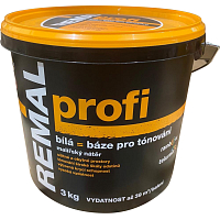 REMAL Profi Malerfarbe für Gipskarton und Sanierputze, 3 kg