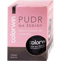 Colorwin Haarpuder für graue Haare und Volumen, schwarz 3,2 g