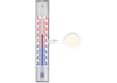Spokar 2106 flach, Fensterthermometer aus Kunststoff, selbstklebend