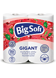 Big Soft Gigant 2-lagige Küchenpapier, 2× 80 Blätter, 2 Rollen