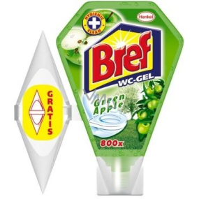 Bref Green Apple Toilettengel Flüssigkeit + Scharnier 200 ml