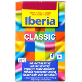 Iberia Classic Textilfarbe Burgunderrot 2 x 12,5 g