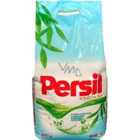 Persil Gold Pure & Natural Waschpulver mit Bleichbestandteilen 6 kg