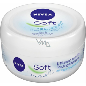 Nivea Soft Creme Frische Feuchtigkeitscreme für den ganzen Körper 300 ml