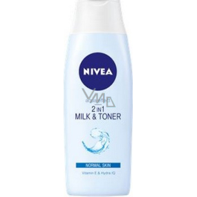 Nivea Aqua Effect 2in1 Reinigungslotion und normales und gemischtes Wasser 200 ml