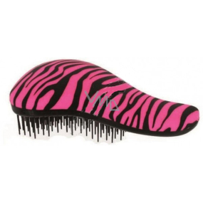 Dtangler Detangling Brush Brush zum einfachen Kämmen von Haaren 18,5 pink-schwarz