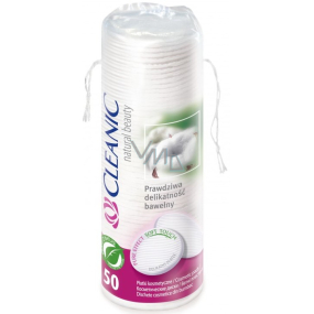 Cleanic Natural Beauty Pure Effekt Soft Touch Make-up Tampons 50 Stück