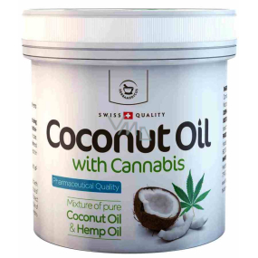 Herbamedicus Kokosöl mit Hanf nicht Körper und Haut für trockene bis atopische Haut 250 ml