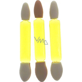Lidschattenapplikator doppelseitig gelb 3 Stück 80060