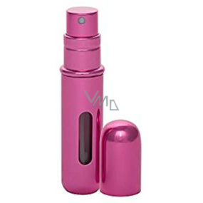 Pressit Parfüm Nachfüllbare Zerstäuber Nachfüllflasche Metallic Pink 4 ml