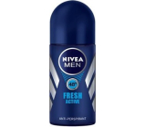 Nivea Men Fresh Active Ball Antitranspirant Deodorant Roll-On für Männer 50 ml