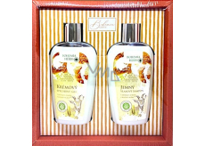 Bohemia Gifts Honig und Ziegenmilch Duschgel 250 ml + Haarshampoo 250 ml, Kosmetikset