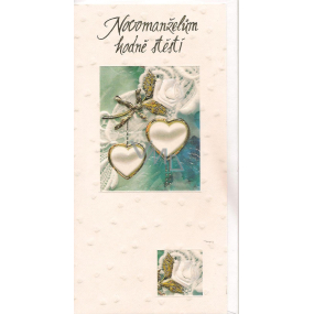 Nekupto Hochzeitskarte Newlyweds good luck 100 x 200 mm, E 2234