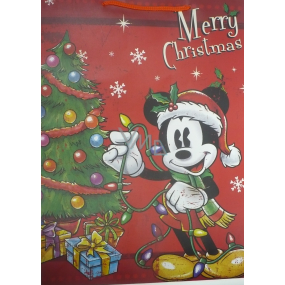 Nekupto Geschenk Papiertüte 46 x 33 x 10,5 cm Mickey Mouse Weihnachten 1191 WLGX