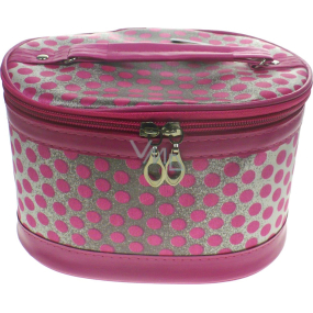 Kosmetiketui Polka Dot Pink 19 x 14,5 x 12 cm 70590