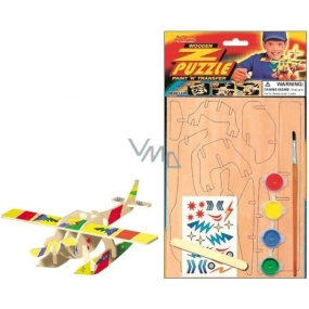Puzzle Transportmittel Flugzeug 20 x 15 cm