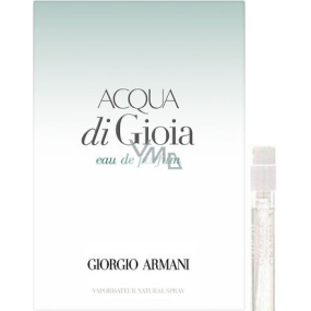 Giorgio Armani Acqua di Gioia parfümiertes Wasser 1,2 ml mit Spray, Fläschchen