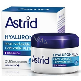 Astrid Hyaluron Plus straffende Anti-Falten-Nachtcreme 50 ml