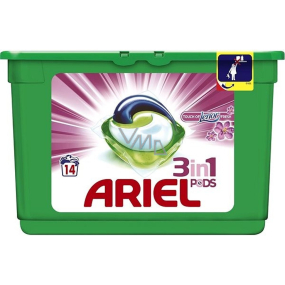 Ariel Touch von Lenor Fresh 3 in 1 Gelkapseln zum Waschen von Kleidung 14 Stück 418,6 g
