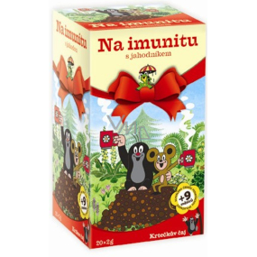 Apotheke Mole Tee Für Immunität mit Erdbeere für Kinder 20 x 2 g