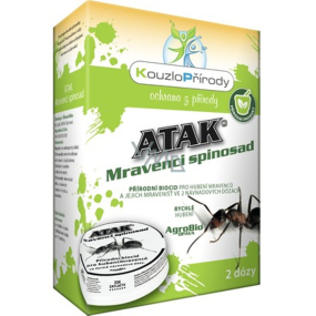 Magic of Nature Attack Ants spinosad natürliches Biozid zur Ausrottung von Ameisen 2 Stück