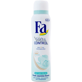 Fa Soft & Control Fresh Jasmine Scent Antitranspirant Deodorant Spray 150 ml