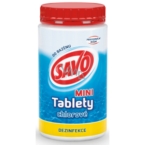 Savo Mini Chlortabletten für den Pool - Desinfektion 900 g