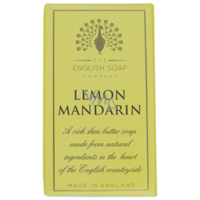 English Soap Lemon & Mandarin natürliche parfümierte Seife mit Sheabutter 200 g