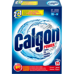 Calgon 2in1 Power Powder Wasserenthärterpulver gegen Kalk 20 Dosen 1 kg