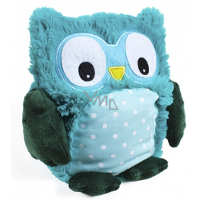Albi Warm lavendelduftend Hooty owl türkis, 20 cm × 18 cm, 750 g