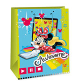 Ditipo Geschenk Papiertüte 33 x 10,2 x 45,7 cm Disney Minnie Awesome