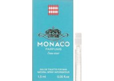 Monaco L Eau Azur Eau de Toilette für Männer 1,5 ml mit Spray, Fläschchen