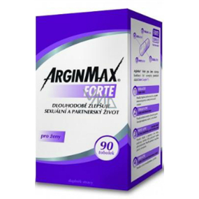 ArginMax Forte für Frauen, um eine Erektion zu erreichen und aufrechtzuerhalten und die sexuelle Leistung der Kapsel um 90 Stück zu steigern
