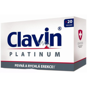 Clavin Platinum feste und schnelle Erektionskapsel von 20 Stück