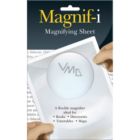 If Magnifyer Flexible A5 Bogen Praktische Lupe 21,8 x 13,4 x 0,2 cm
