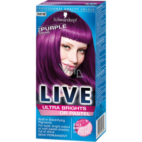Schwarzkopf Live Ultra Brights oder Pastell Haarfarbe 094 Purple Pink