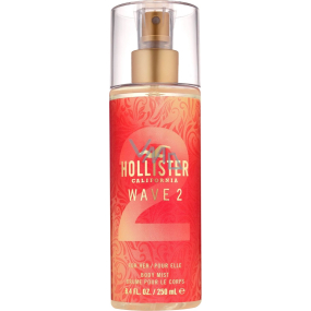 Hollister Wave 2 für ihren parfümierten Körpernebelspray 250 ml