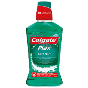 Colgate Plax Multi-Protection Soft Mint Mundwasser gegen Zahnbelag 500 ml