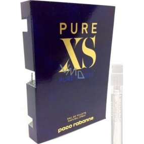 Paco Rabanne Pure XS Eau de Toilette für Männer 1,5 ml mit Spray, Fläschchen