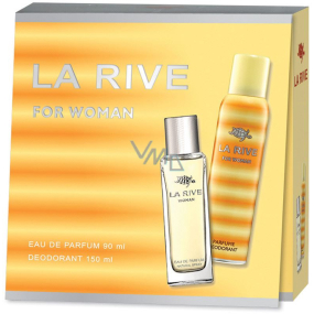 La Rive for Woman parfümiertes Wasser für Frauen 90 ml + Deodorant Spray 150 ml, Geschenkset