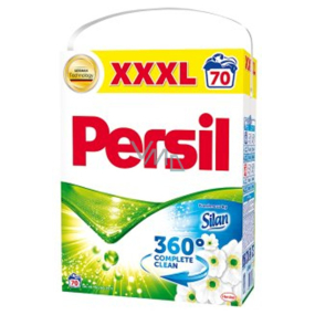 Persil 360 ° Complete Clean Frische von Silan Waschpulver für weiße und farbechte Wäsche 70 Dosen à 4,9 kg Karton