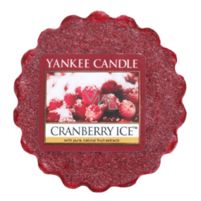 Yankee Candle Cranberry Ice - Cranberries auf Eis duftendes Wachs für Aromalampe 22 g