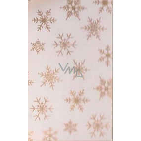 Nekupto Cellophan Tasche 15 x 25 cm Weihnachten transparent, goldene Sterne
