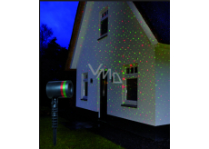Der Annas Collection LED Laser 4x ist himmelbeweglich, rot / grün