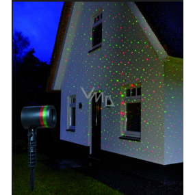 Der Annas Collection LED Laser 4x ist himmelbeweglich, rot / grün