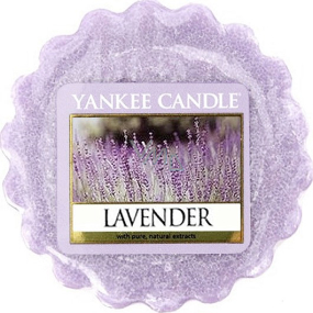 Yankee Candle Lavender - Lavendel Duftwachs für Duftlampe 22 g